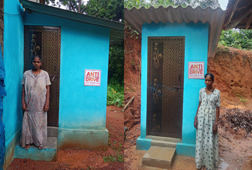 APD Foundation free toilets to BPL families